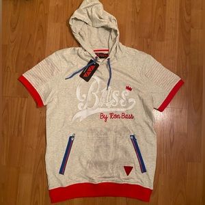 Brand New Ron Bass short sleeve hoodie size L
